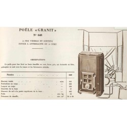 poêle granit n°640 1934