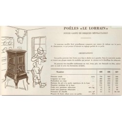 poêle le lorrain 1934