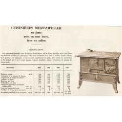 cuisinière mertzwiller 1934