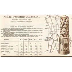 poêle artisan n° 85 1934