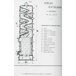 poêle d'atelier 61 c 63 c 1929