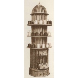 poêle d'atelier 60 avec tables