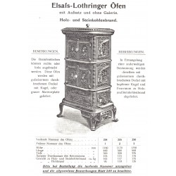 poêle d’Alsace lorraine