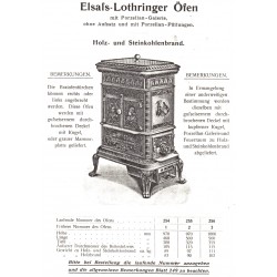 poêle d’Alsace lorraine