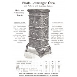 poêle d’Alsace lorraine