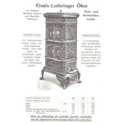 poêle d’Alsace lorraine