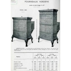 Fourneaux Vosgien à col De Dietrich