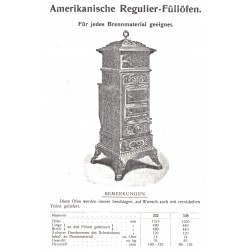 calorifère américain n° 332 338
