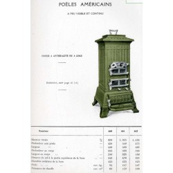 poêle américain n° 460