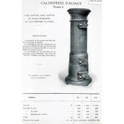 calorifère d'Alsace K