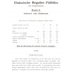 calorifère d'Alsace K