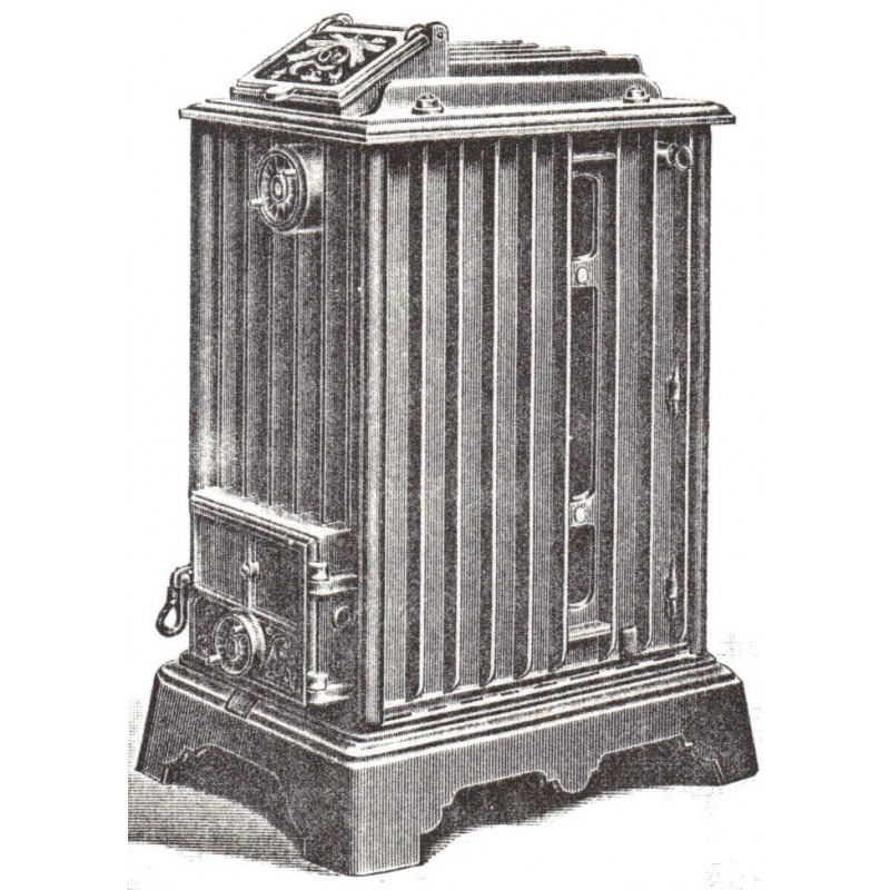 calorifère irlandais à ailettes