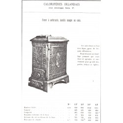 calorifère irlandais 1 F à 4 F