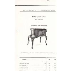 Fourneau Flamand N° 516 et 517
