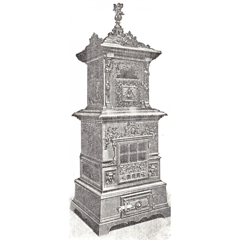 grand calorifère strasbourg 5 A bois