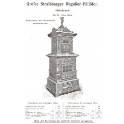 grand calorifère strasbourg 5 A bois