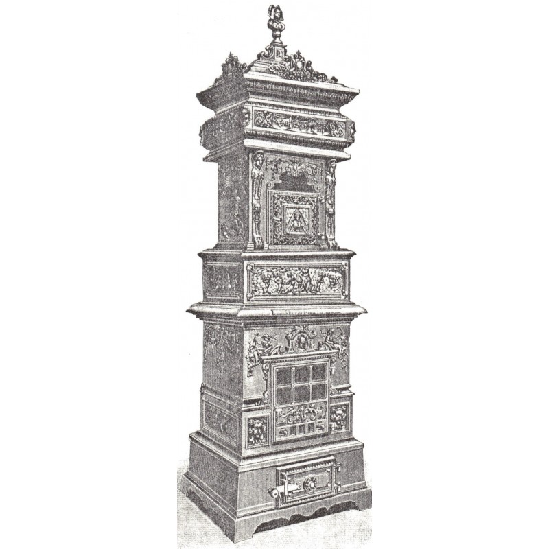 grand calorifère strasbourg 5 D bois