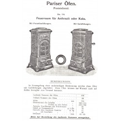 poêle parisien n°10