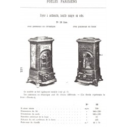 poêle parisien N° 10