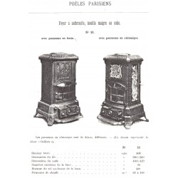 poêle parisien n° 11