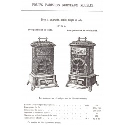 poêle parisien n° 12 A