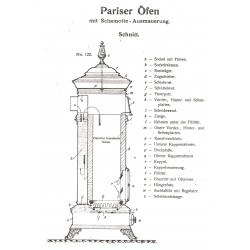poêle parisien n°122