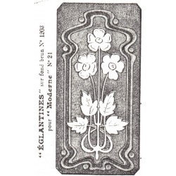 garniture églantines