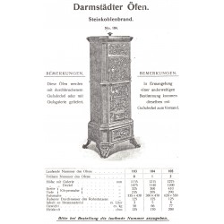calorifère darmstadter n°0 1 2