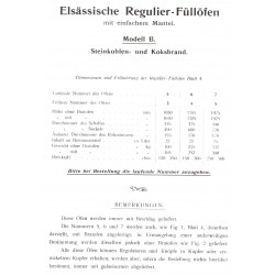 calorifère d’Alsace B N°3 4 5