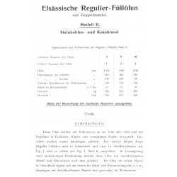 calorifère d’Alsace B N°3 4 5