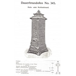 Poêle d'endurance n° 345