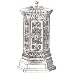 calorifère à couvercle