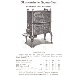 fourneau Sayner économique