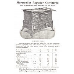 cuisinière merzweiler étuve four centré