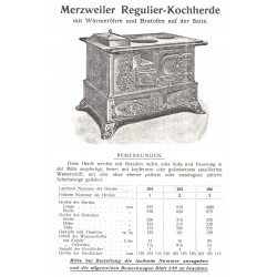 cuisinière merzweiler étuve four de coté