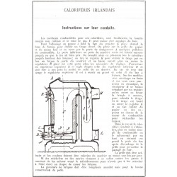 notice calorifère irlandais