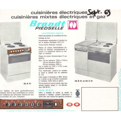 pub cuisinière 1969