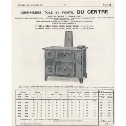 cuisinière du centre 1929