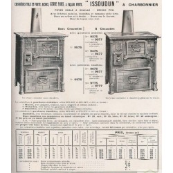 Cuisinières Issoudun à charbonnier