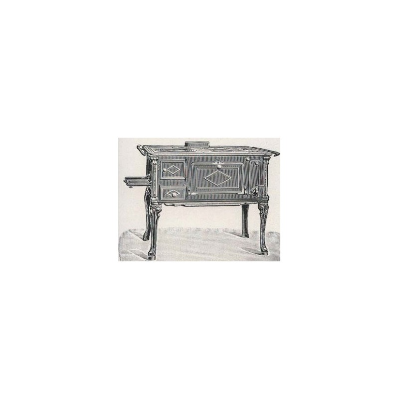 cuisinière de l'est décors unis
