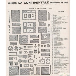 nomenclature la continentale
