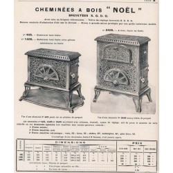 Cheminée à bois Noel