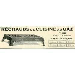 Réchaud de cuisine 1928