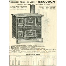 Cuisinières Issoudun 1928
