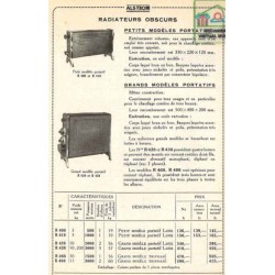 catalogue radiateur 1932