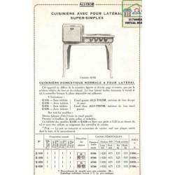 Cuisinière Alsthom