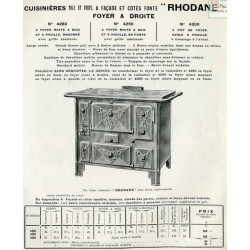 Cuisinières Rhodane