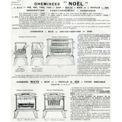 caractéristique cheminée  Noël