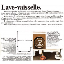 caractéristique lave vaisselle