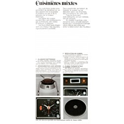 cuisinière mixte